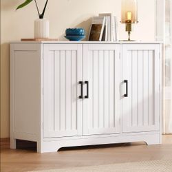 Modern Sideboard Buffet Cabinet, Coffee Bar Storage Cabinet