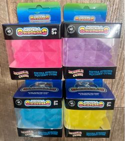 Morph-o Squashers Squishy Bubble Cubes 🧊🩷💜💙💛
