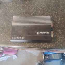 Memphis 2000 Watt Class D Amplifier