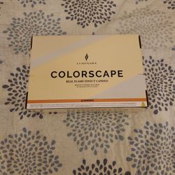 3 Flameless Candles Beige 