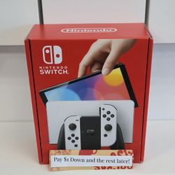New-Nintendo Switch OLED - Gaming Console - Payments Available - Pay $1 Down To take It home