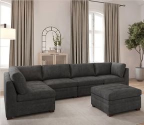 Thomasville Tisdale Modular 6-Piece with storage Ottoman