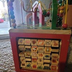 Kids Block Toy Contraption