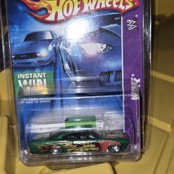 Hotwheels 1965 Chevy Impala (Eddie Guerrero WWF Edition)Latino Heat!!