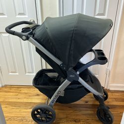 Chiccoa Bravo Quick-Fold Stroller - Black | Black