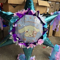 Cinnamoroll bola star pinata