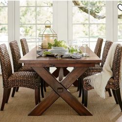 Toscana Extendable Dining Table- Pottery Barn