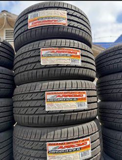 🌀✅ 245 40 R 18 vendo llantas nuevas marca arroyo