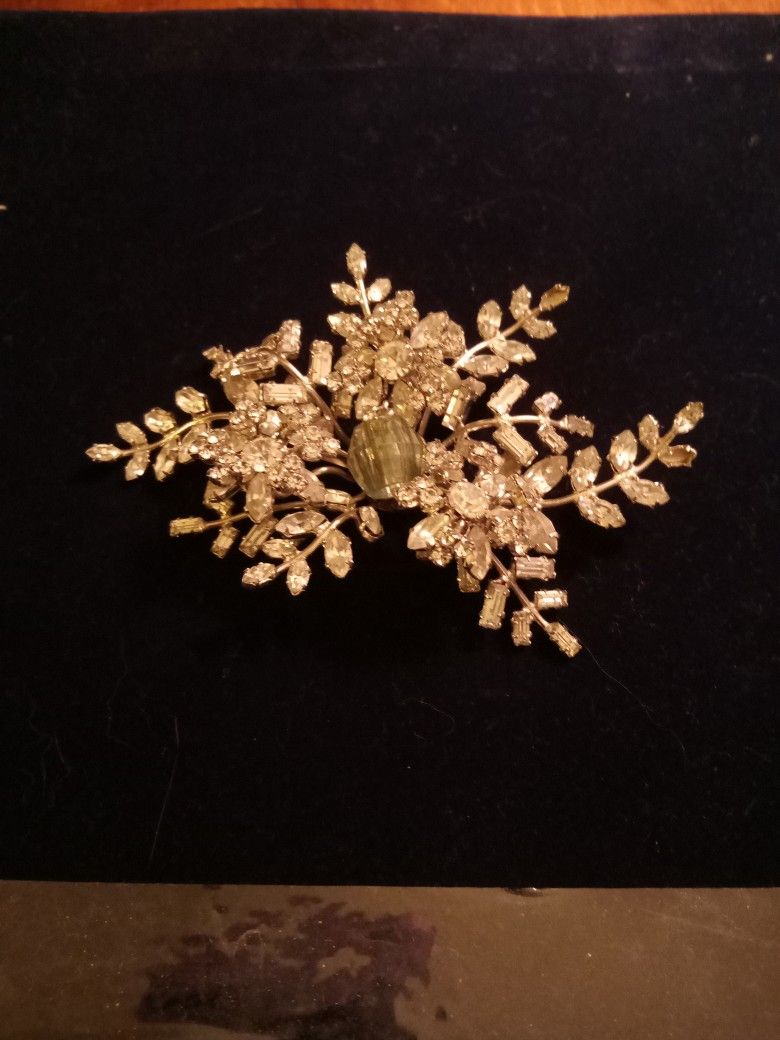 Rhinestone Brooch