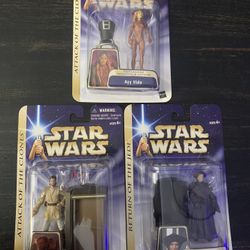 Star Wars Hasbro Action Figures Saga (3) 2003