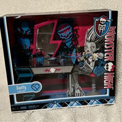 Monster High Frankie Stein Vanity Playset 2012 New 
