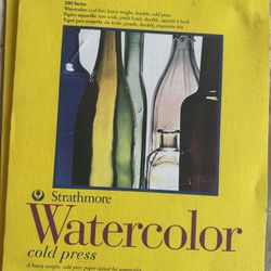 Strathmore Art Supplies Watercolor Paper Set cold Press Crafts Artist