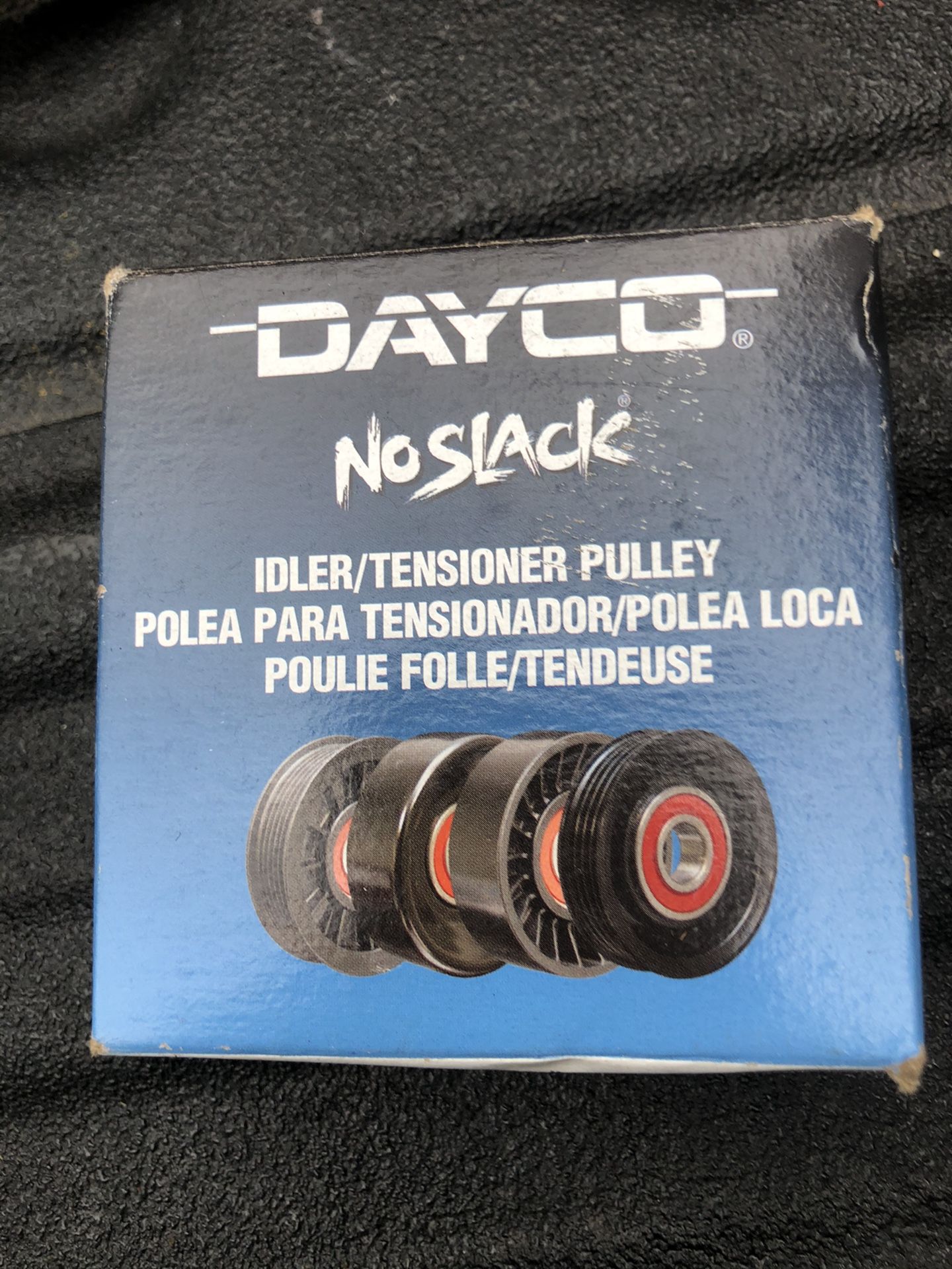 Dayco no slack, Idler tension pulley, 89008