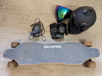 Backfire G3, with helmet/gloves