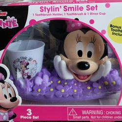Disney Junior Minnie Stylin ^ Smile  3 Piece  Set