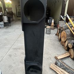 Speaker Box With 2 “12” 