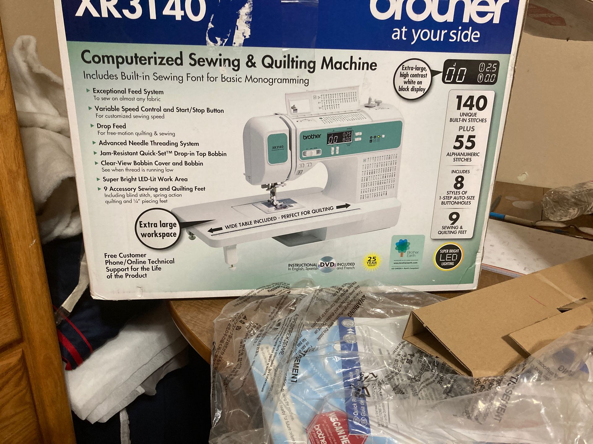 Brother Sewing Machine XR3140 / 140 Stitch for Sale in Chicopee, MA OfferUp