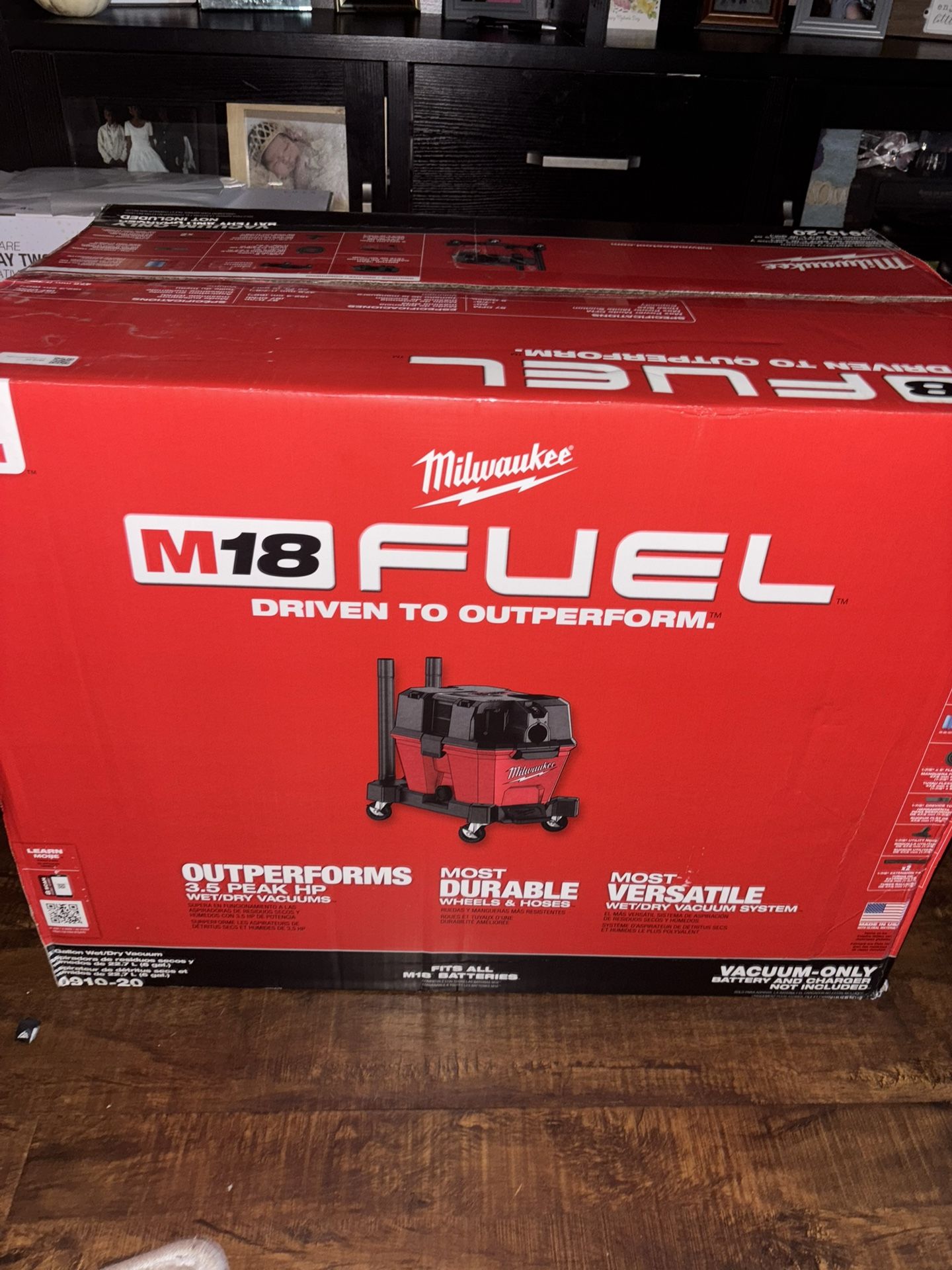Milwaukee Fuel Shop Vacuum