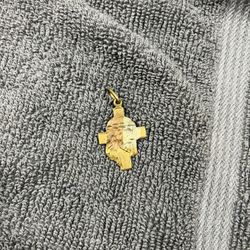 Jesus/cross Pendant 14k