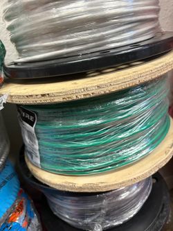 New wire cable # 8 500ft each roll