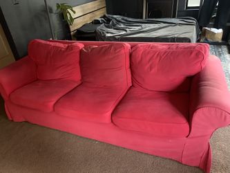Red Couch Sofa