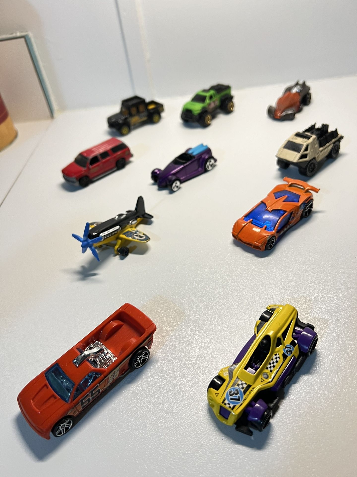 Mattel Car Lot Vintage Mattel 10 pieces