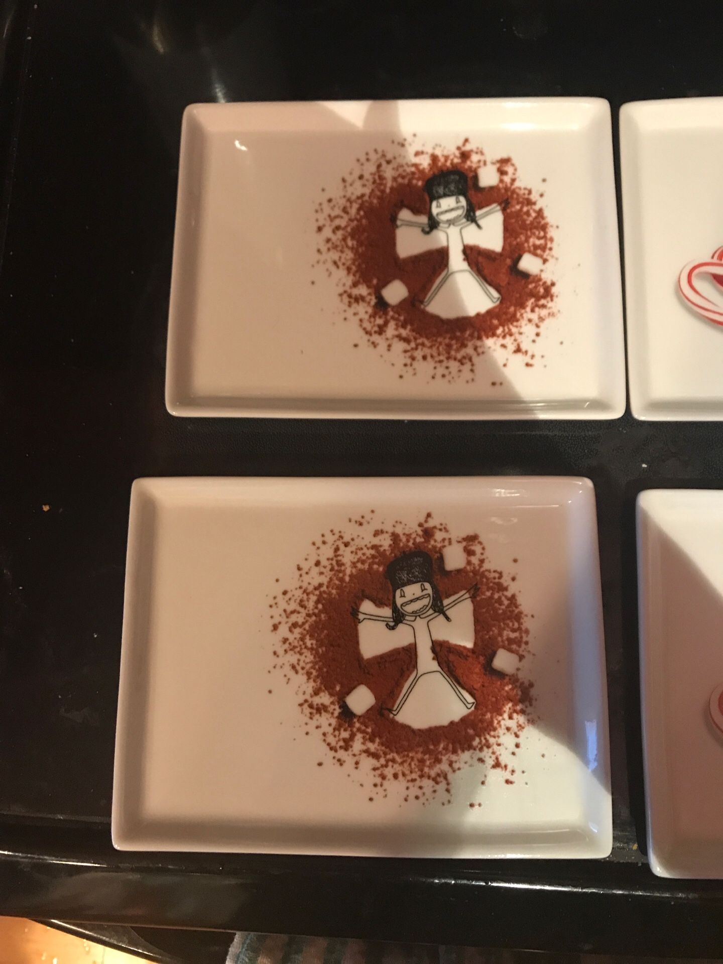 CB2 Oliver Christmas plates