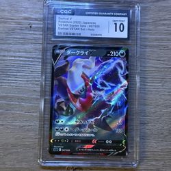 Pokemon Darkrai CGC MIN 10