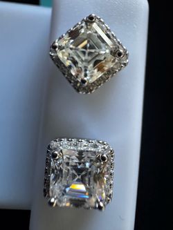✨ 925 Sterling Silver Moissanite Earrings ✨