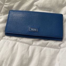 Tumi Bifold Wallet Blue