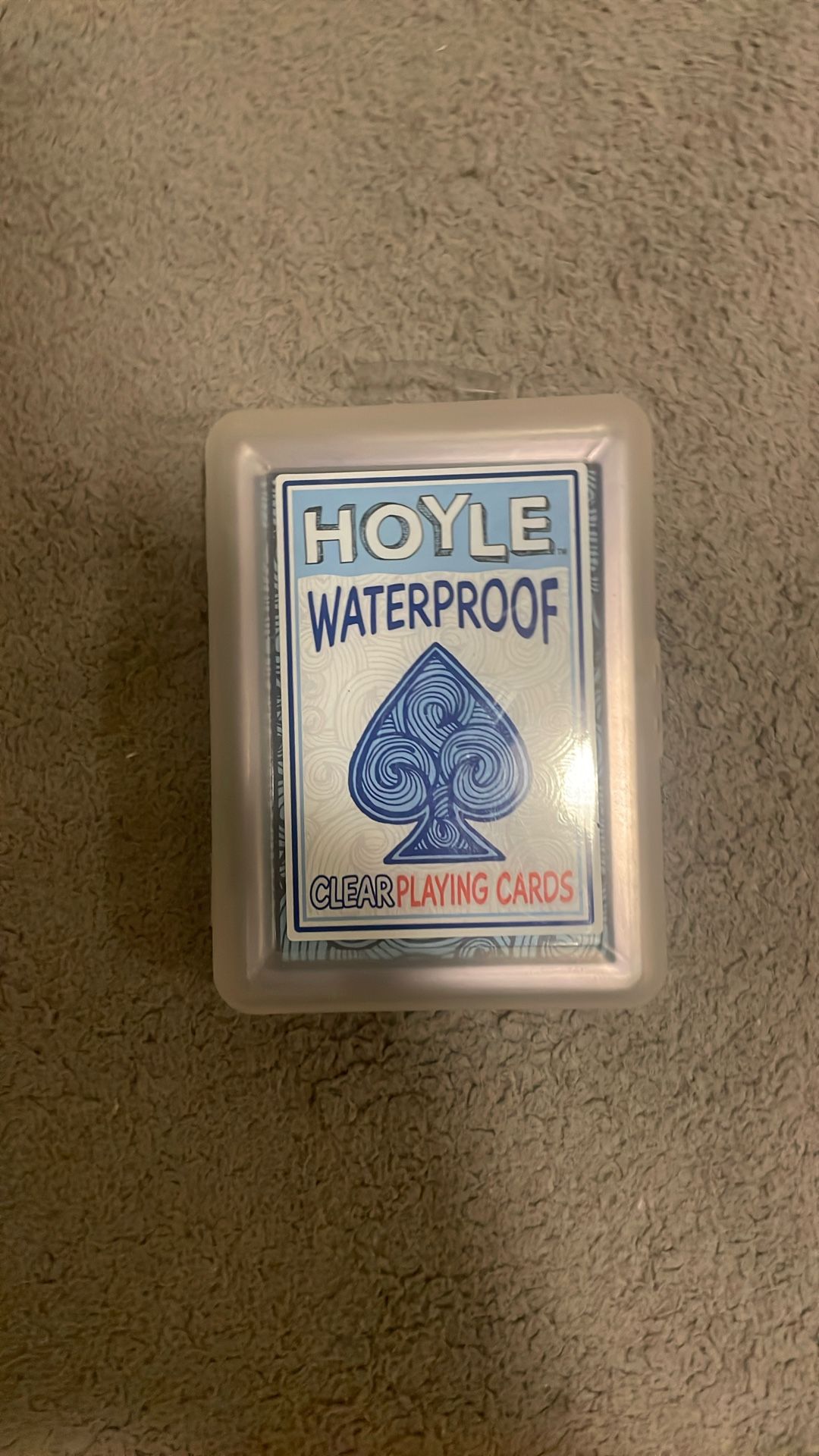 Clear Playing Cards