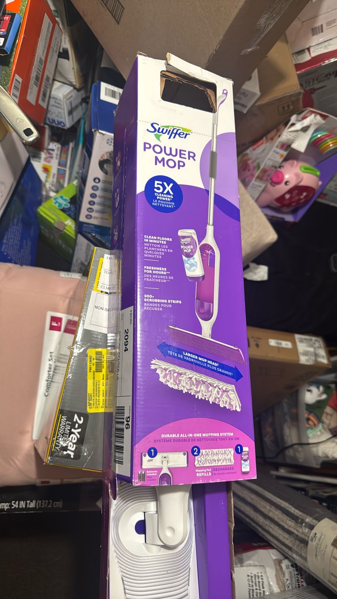 Swiffer power mop
