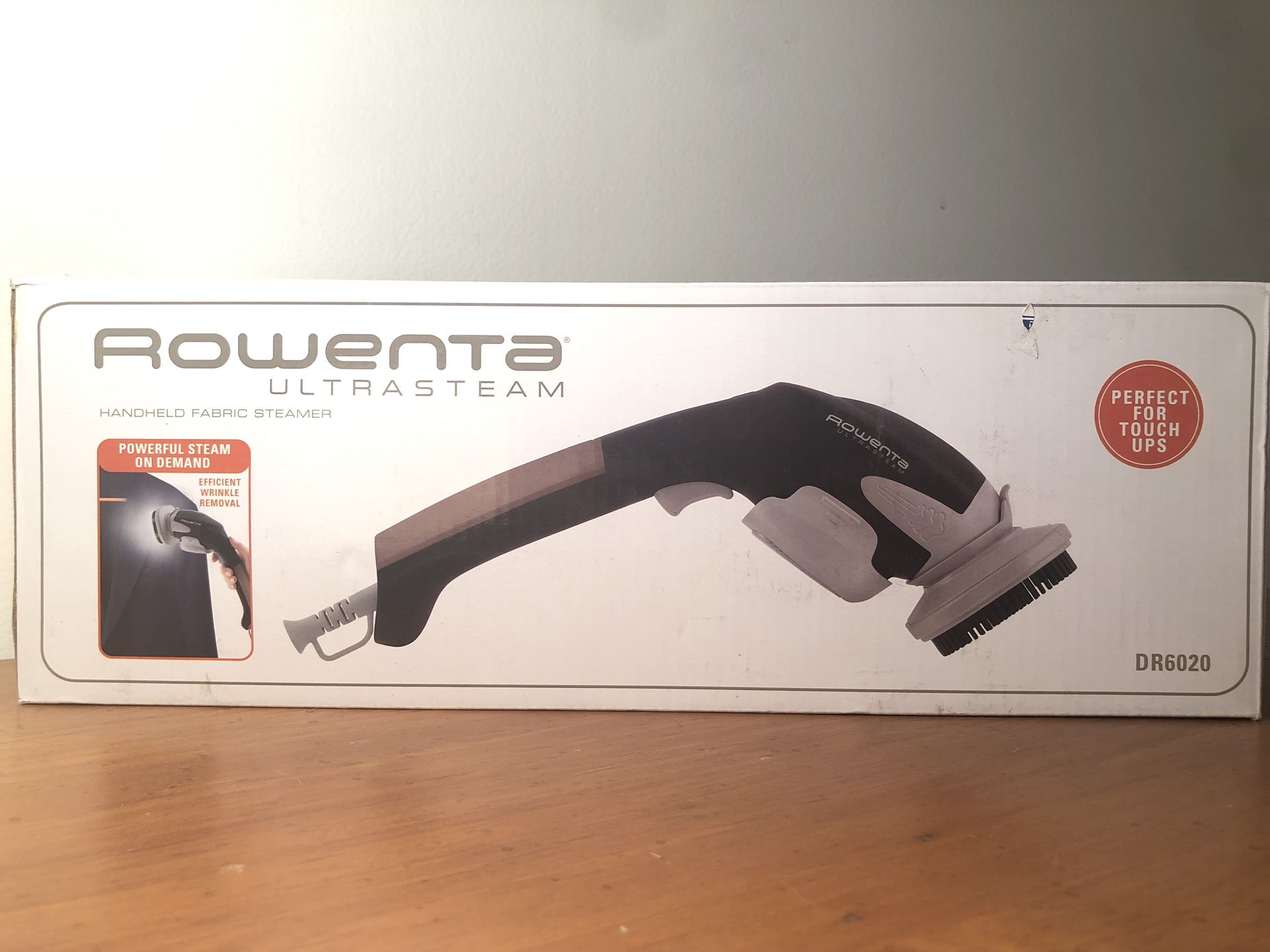 BRAND NEW Rowenta Ultrasteam Handheld Garment and Fabric Steamer (Model #DR6020)