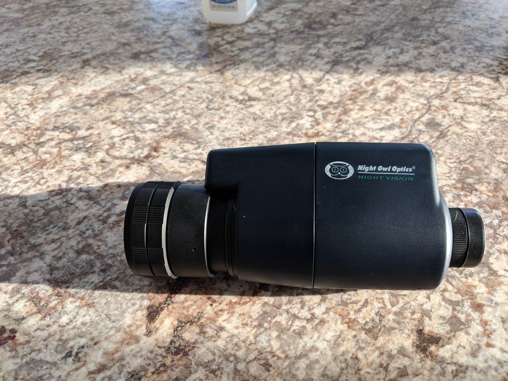 Night vision night owl monocular