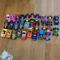 Mickey and the roadster racers die-cast cars lot of 29 cars