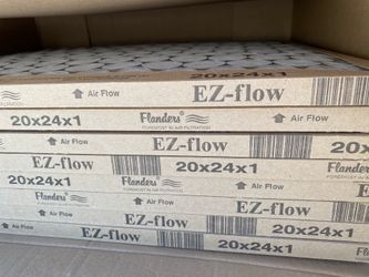 14 Pack - AAF Flanders EZ-Flow Air Filters 20x24x1 (New, Open Box)