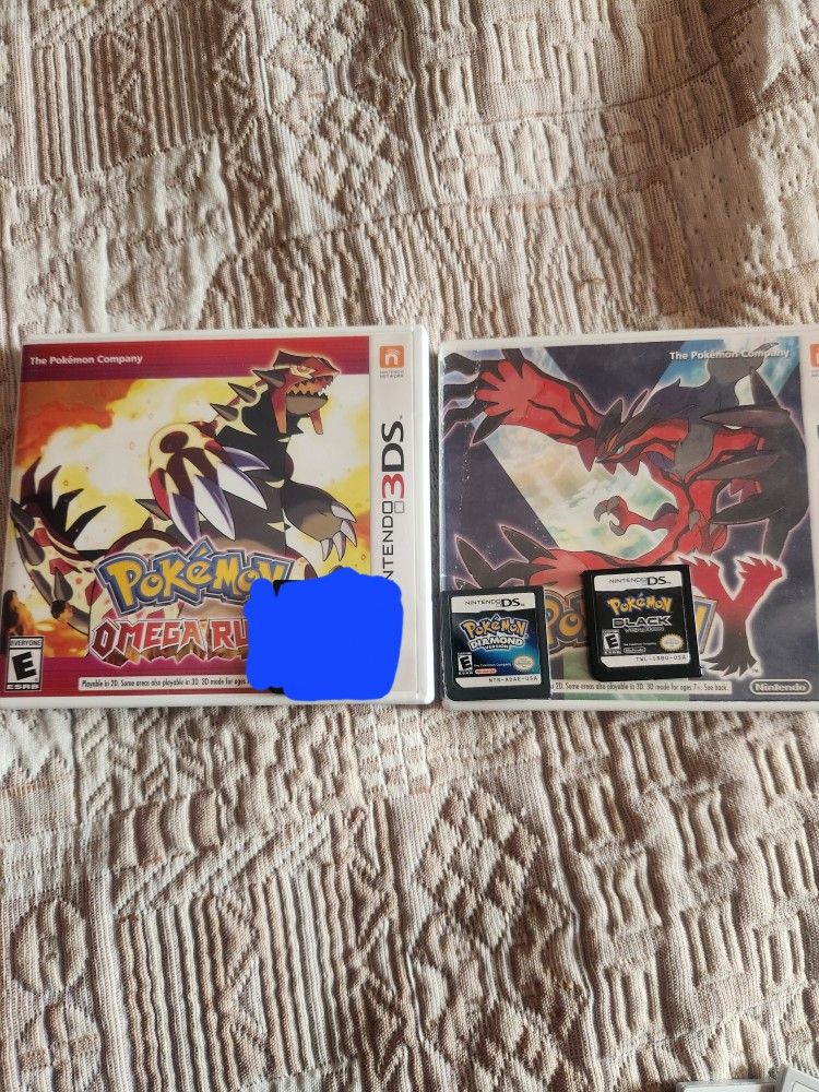 Pokémon Games (Location In Description)