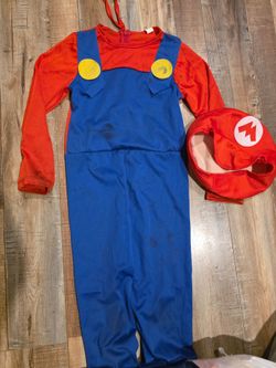 Kids mario costume