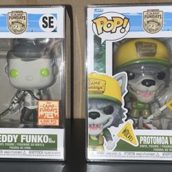 Freddy Funko As Genji 4,000 piece and Protomoa Wolves 6,500 piece