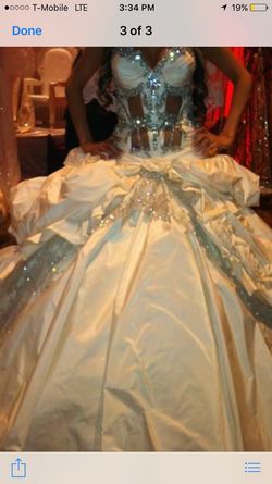 Beautiful wedding dress