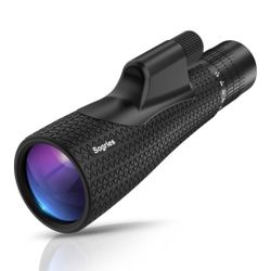 15-45x55 Zoom Monocular Telescope-High Power Monocular for Adults BAK4 Prism for Bird Watching and Traveling Concert