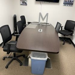 Conference Table And Chairs