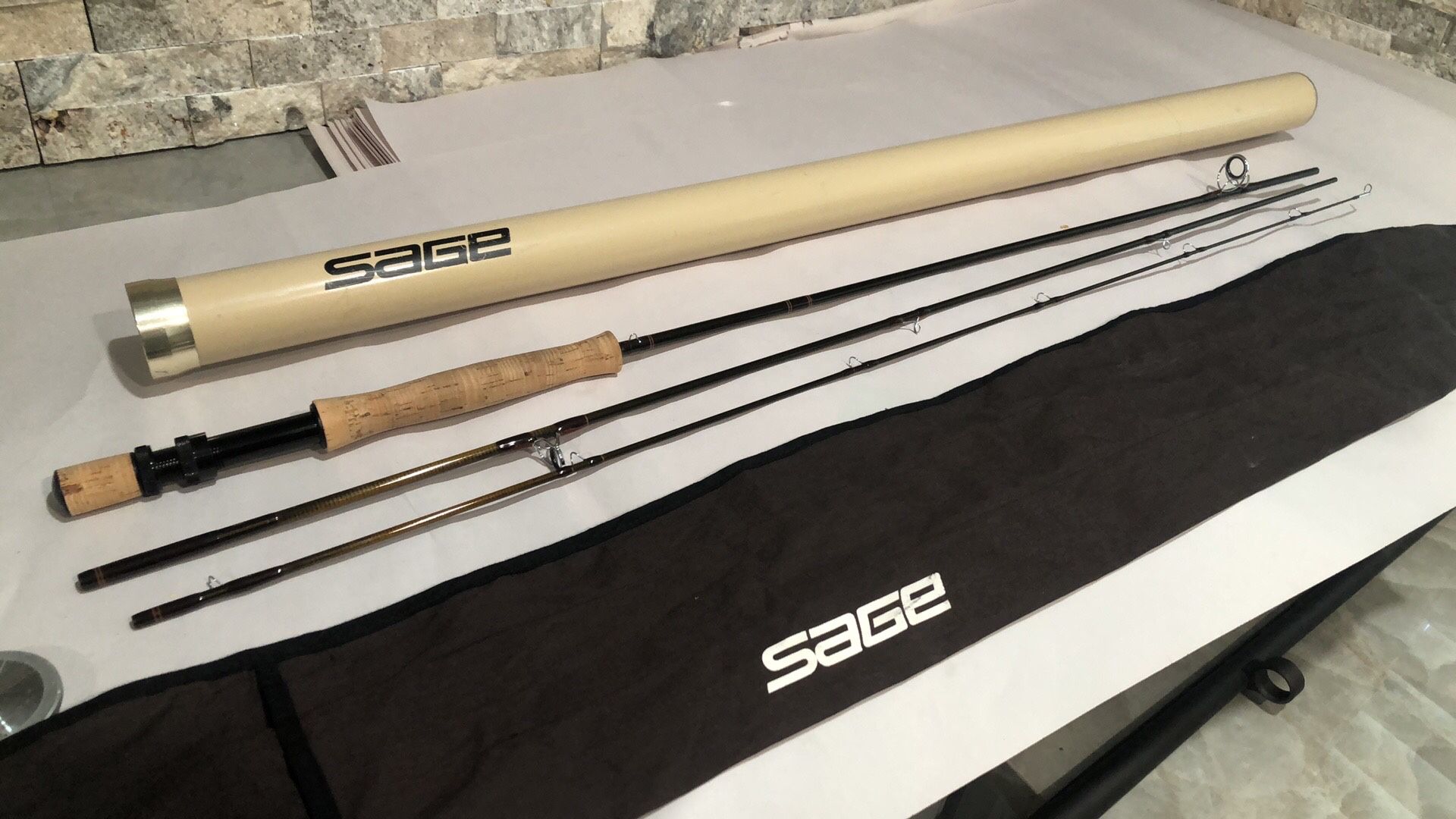 SAGE Graphite III 890 3RPLX EIGHT (8) 9'0 Fly Rod.Awesome Three