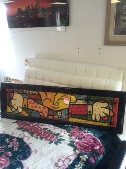 Unique picture painting wood