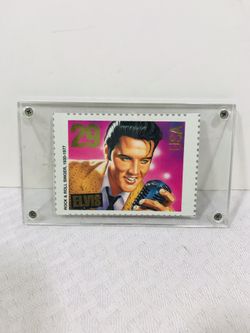 Vintage 1992 Elvis Presley Large Stamp