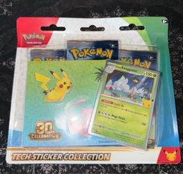 Pokemon 30th Anniversary Tech Sticker Pack