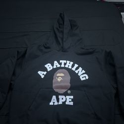 BAPE COLLEGE RELAXED PUFFY HOODIE