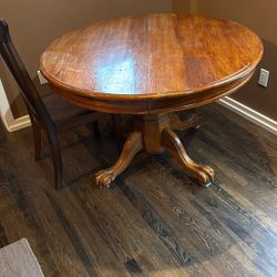 Clawfoot Dining Room Table