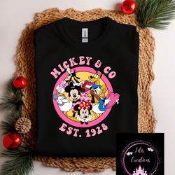 Mickey and friends tshirt