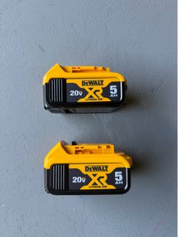 2 DEWALT Batteries